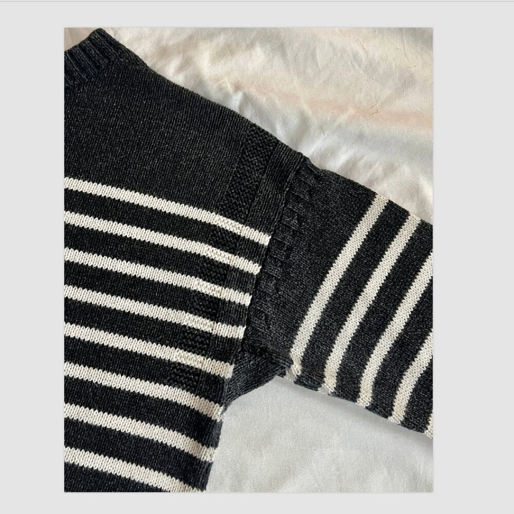 RRL / RALPH LAUREN COTTON KNIT STRIPE SWEATER. SIZE SMALL - Picture 5 of 6